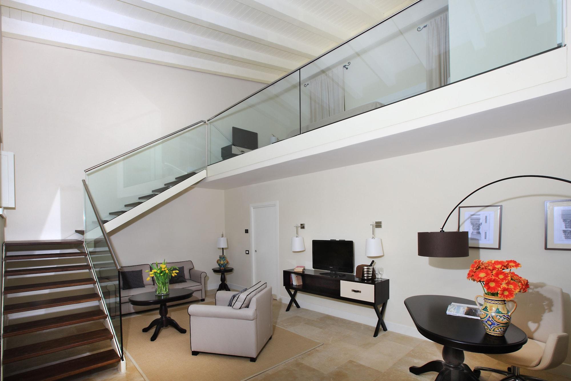 Borgo Di Luce I Monasteri Golf Resort & Spa Syrakuzy Zewnętrze zdjęcie A duplex apartment
